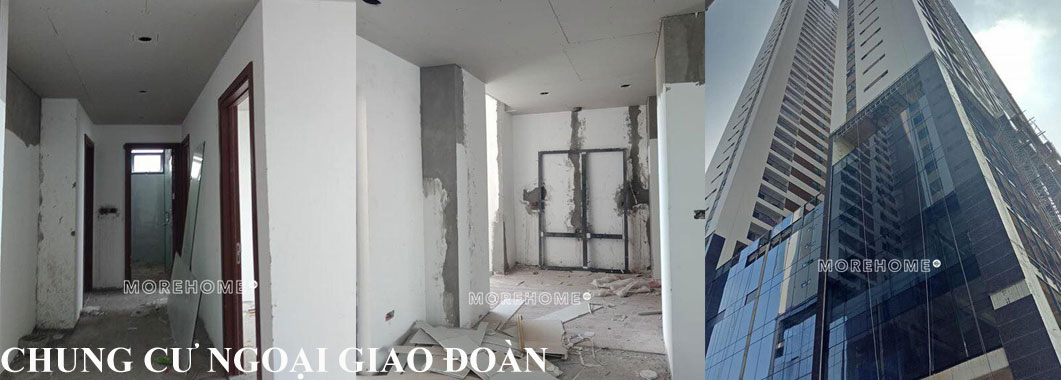  Thi công cải tạo phần thô chung cư Ngoại Giao Đoàn N01T5